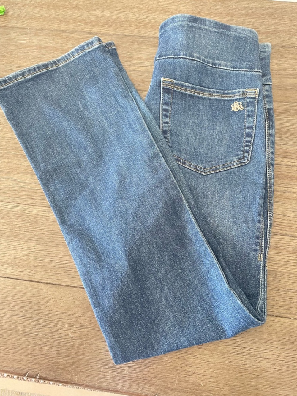 Rock & Republic Fever Pull On Jeans Womens 8S Medium Wash Stretch - Picture 5 of 8